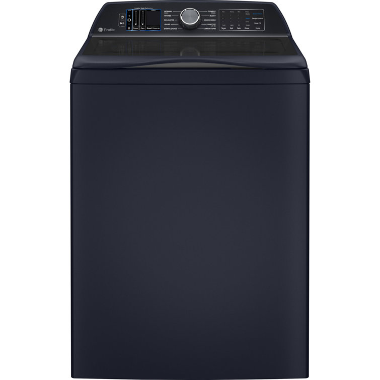 GE Profile™ 5.4 Cubic Feet Cu. Ft. High Efficiency Smart Top Load Washer in Royal Sapphire Blue
