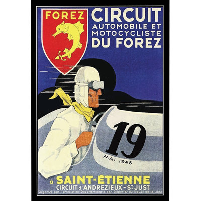 Circuit Automobile - No Frame Print