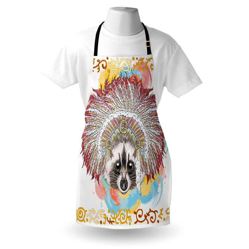 Multicolore, tablier tribal East Urban Home
