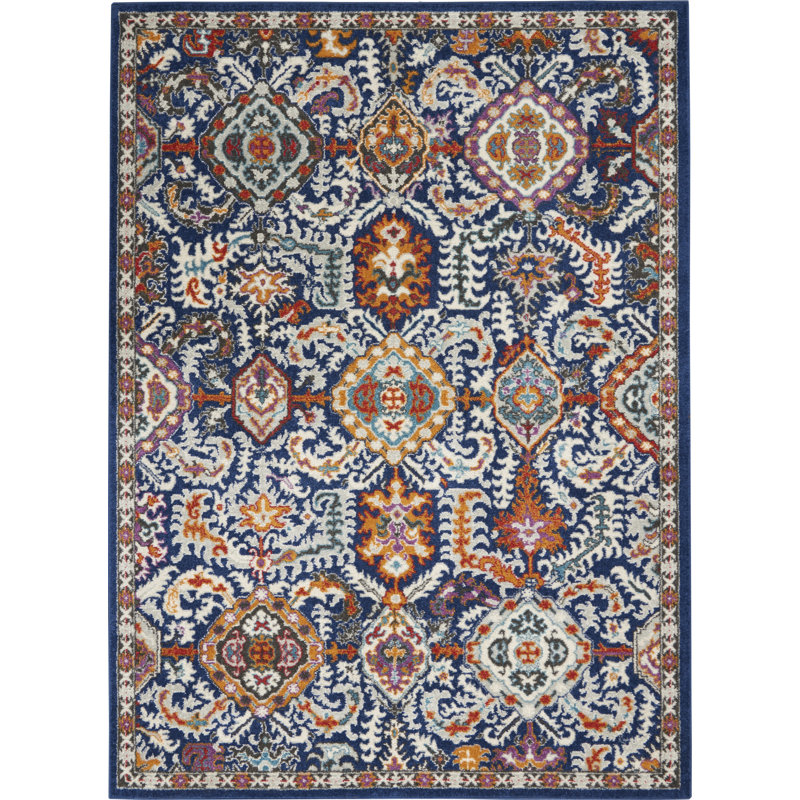 Verda Oriental Indoor Rug, Rectangle 3'9" x 5'9"