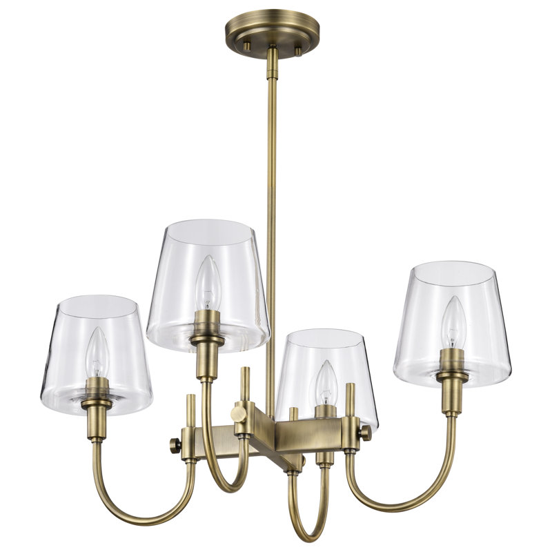 Lustre classique à 4 lumières Marietina