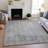 Premium Machine Washable Alvey AMF1231 Damask Rug-2077595823