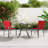 2 - Person Metal Patio Dining Set With Square Table-806998555