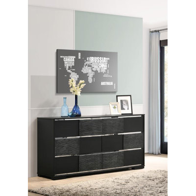 Commode 6 tiroirs l 62,6 po Galja