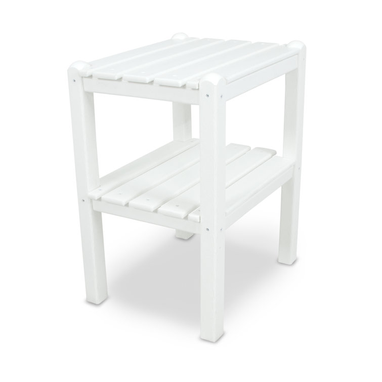 Two Shelf Side Table