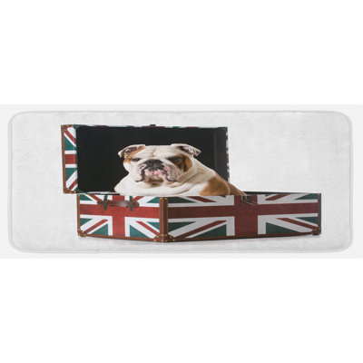 Eclectic Synthetic Kitchen Mat