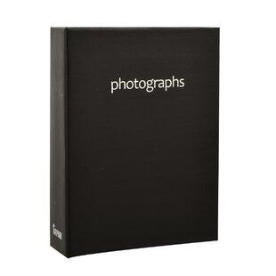 2 x Photo Album Memo Slip in Case Photo Album for 300 x 4 x 6 Inch/ 10x15  cm Photos (Purple)