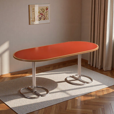 Bureau pratique et exquis rouge vif