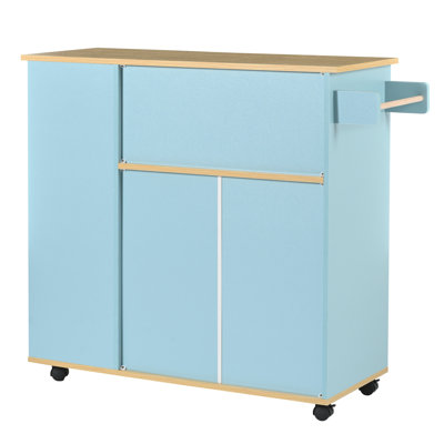 Alexandor Wood Kitchen Cart