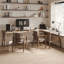 Light-walnut L-Shaped Solid Wood desk-639359405-639359406