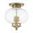 Shielo Glass Semi Flush Mount-22508914-22508919