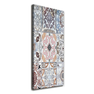 Ceramic Tiles - Wrapped Canvas Print