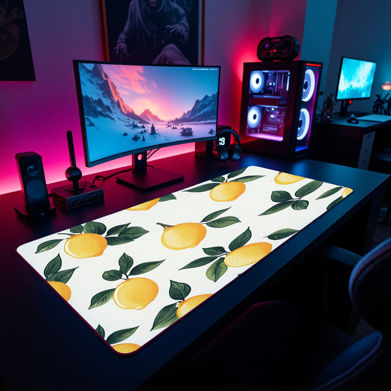 Polyester Desk Pad, 23.6x13.8