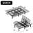 Geloff Adjustable Bed Base with Wireless Remote - Zero Gravity, Anti-Snore & Memory Presets - Electric Head/Foot Incline, Height Adjustable-1842960948