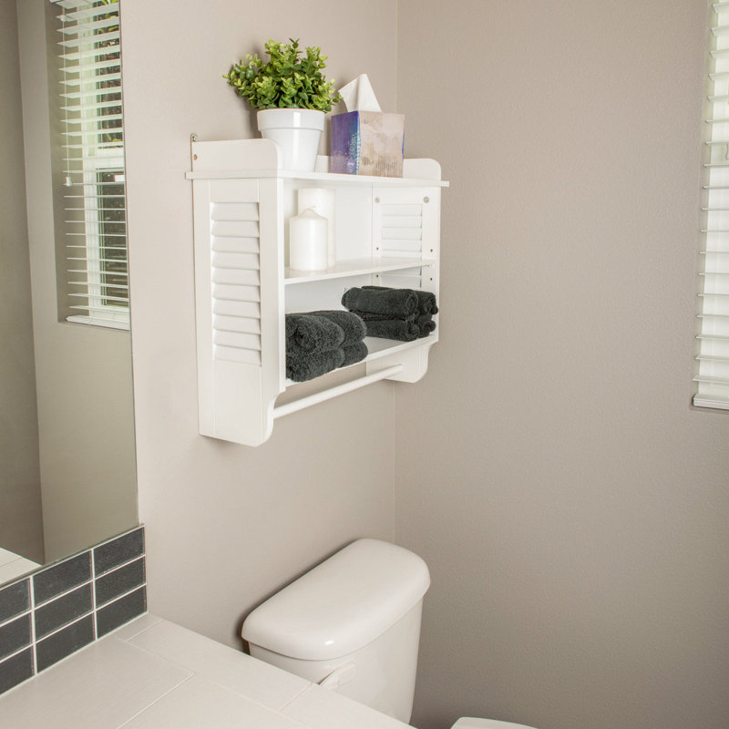 NANTUCKET BATHROOM WALL SHELF