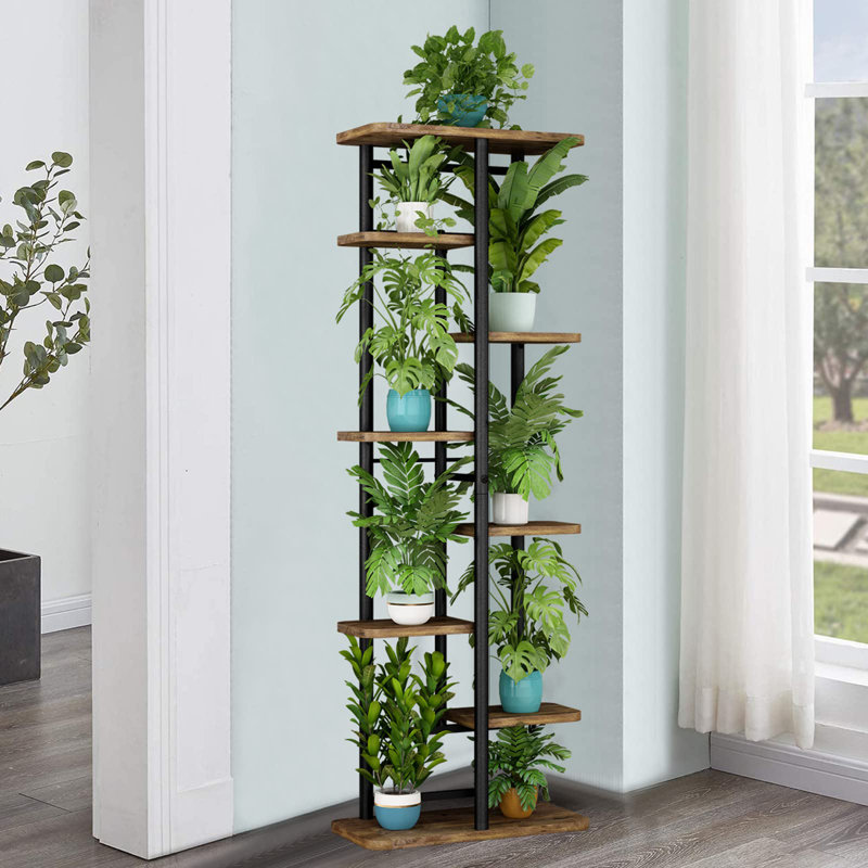 Support pour plante Eatonville, Noir