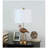 26" Matte Gold Flamingo Resin Table Lamp
