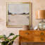 Misty Horizon Line II - Toile encadrée de qualité supérieure - prête à être accrochée-831590534-831590535-831686533
