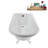 62" Streamline Clawfoot Tub,Tray,Drain, Clawfeet-101628987-102218227