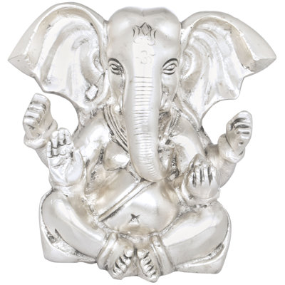 Figurine assise Ganesha avec grandes oreilles