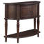 1 console traditionnelle 2 portes Demilune