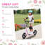 Novinger Isabelle & Max Kids Scooter with Adjustable Handlebar for Age 5-12 Years-73820344