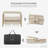 Evolur Lullaby Portable Bassinet With Wheels-102079871