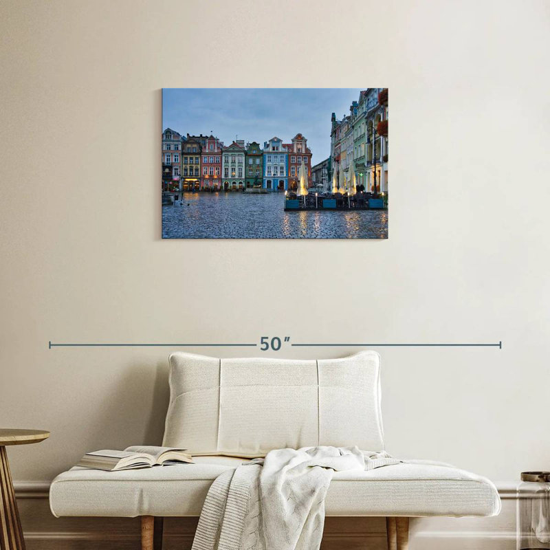 Ravi Old Market In Poznan, 20" H x 30" W