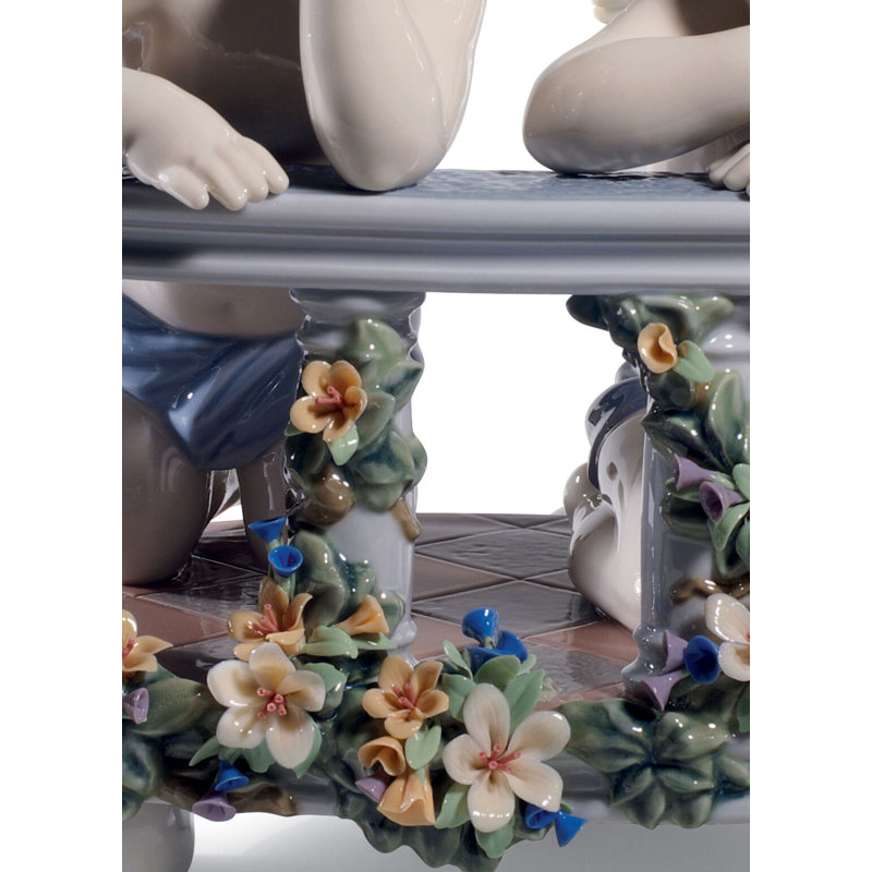 Celestial Balcony Angels Figurine