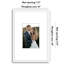  Cadre pour affiche 16 x 24 - Utilisez-le comme cadre 8 x 12 avec passe-partout ou cadre 16 x 24 sans passe-partout - Cadre photo fin avec plexiglas poli - Blanc-1657676153-1657676155