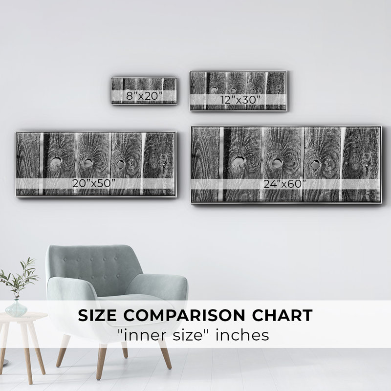 Found Textures II- Framed Canvas