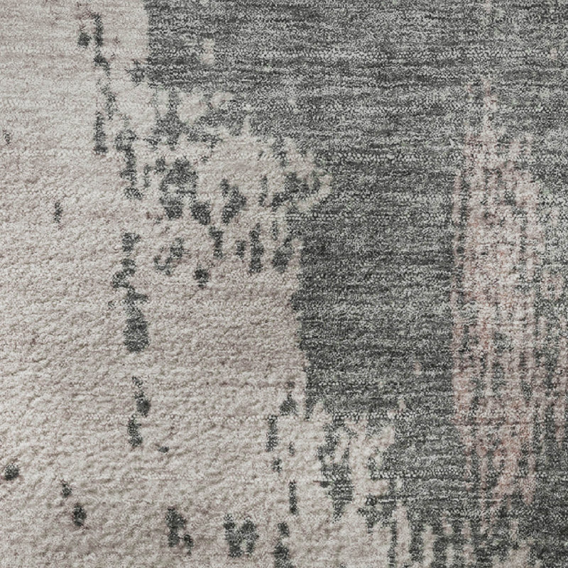 Premium Machine Washable Mouton Abstract Rug, Runner 2'3" x 7'6"