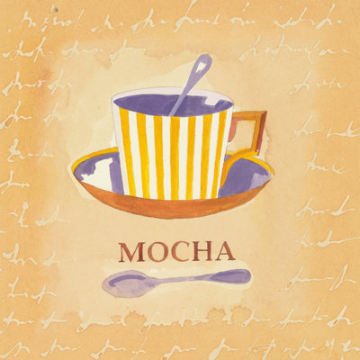 Mocha 1 Piece Wrapped Canvas Wall Art