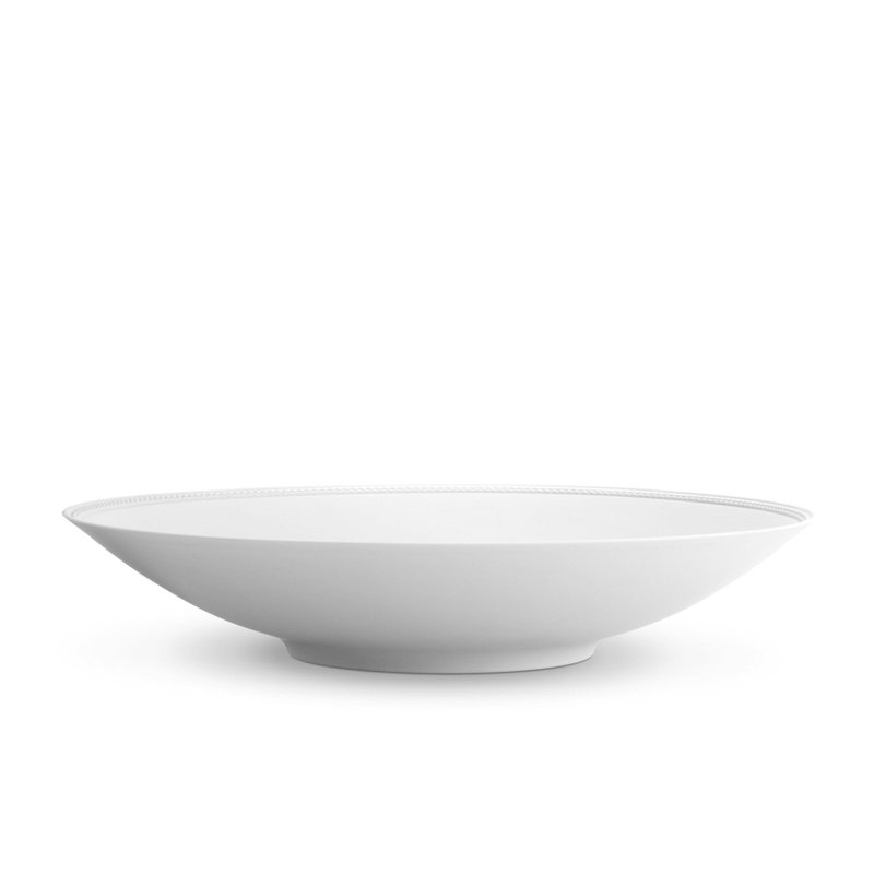 Soie Tressée Coupe Bowl, White