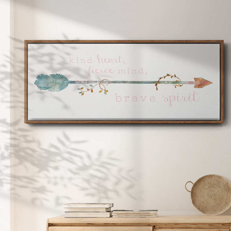 Brave Spirit- Framed Canvas