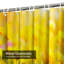 Rideau de douche avec 12 crochets Summer Field-393780076
