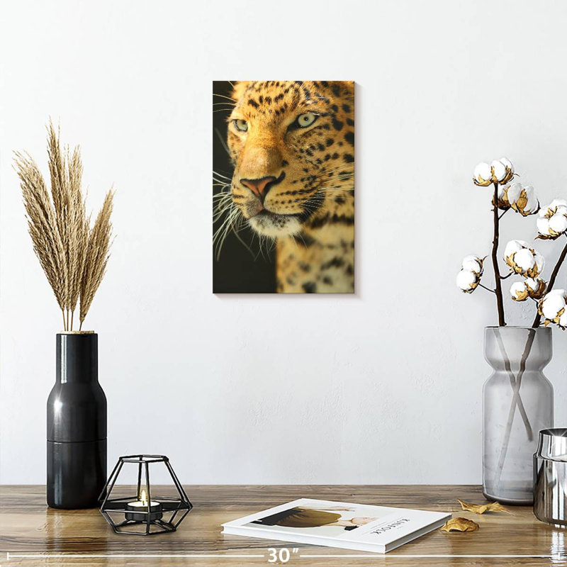 Brampt Majestic Cheetah, 39" H x 26" W