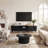 86.6" W Media Console Table,tv Stand For Tvs Up To 85" For Living Room And Bedroom-1049164648