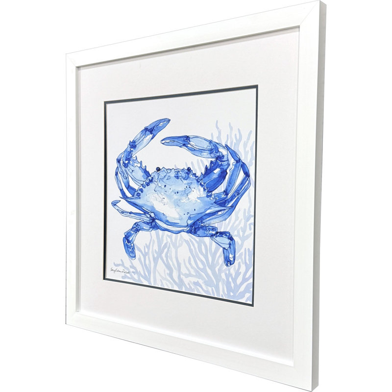 Art encadré, Avangéline, crabe