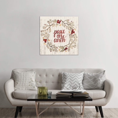 Rustic Christmas V by Grace Popp - Wrapped Canvas Print