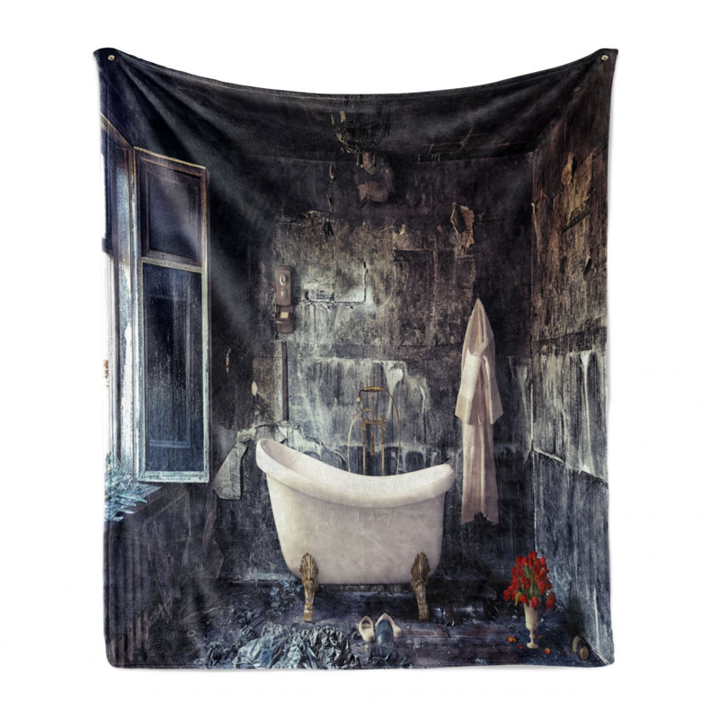 Hand Woven Throw Blanket, 50" W x 70" L