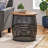 Solid Wood Top End Table
