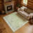 Premium Machine Washable Lubbers AMF1740 Border Rug-781895004