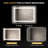40" X 30" LED Bathroom Mirror With Dimmable Light Anti-Fog Lighted Vanity Mirror With 3 Color Modes, IP44 Waterproof Horizontal/Vertical Mount-1738328658