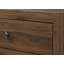 Table de chevet transitionnelle 1 pièce 2 pièces avec quincaillerie en métal