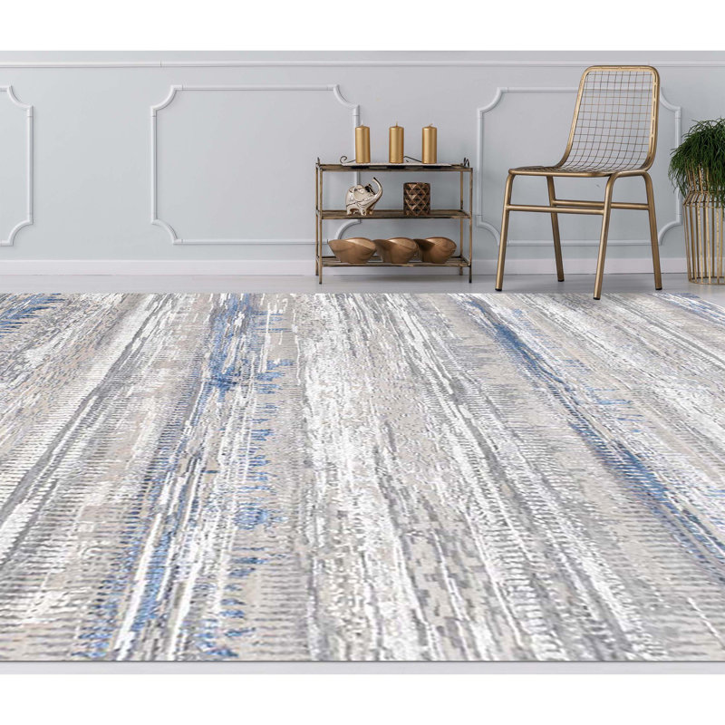 Hand-Knotted High-Quality Multi-Colored and Multi-Colored Area Rug, Rectangle 9' x 12'