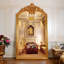 Arch Solid Wood Mirror-583791482