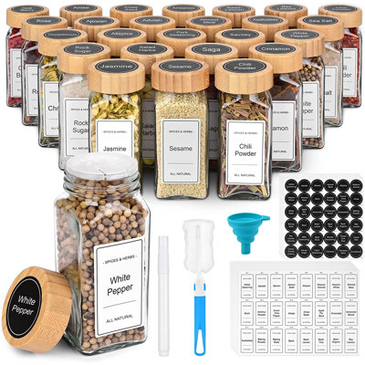 Ensemble de 24 pots à épices