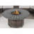25 H X 52 W Propane Outdoor Fire Pit Table