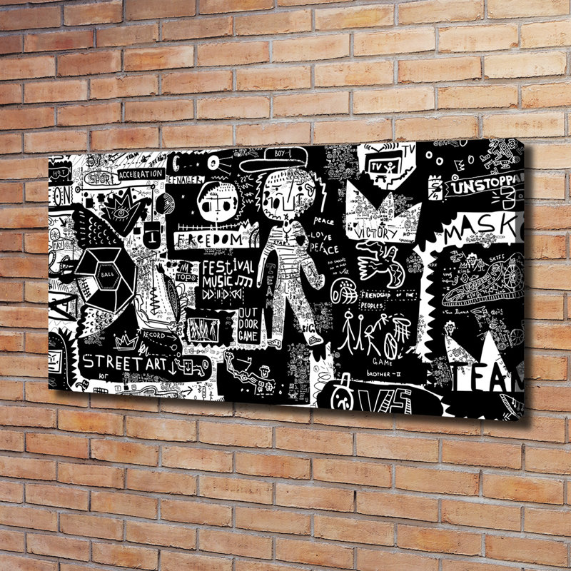 Graffiti - Wrapped Canvas Print